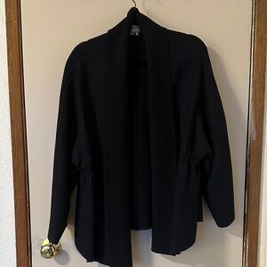 Anthropologie Elegant Black Cardigan